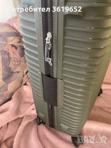 Топ Цена!-Samsonite Upscape Alpine Green, снимка 2 - Куфари - 52967043