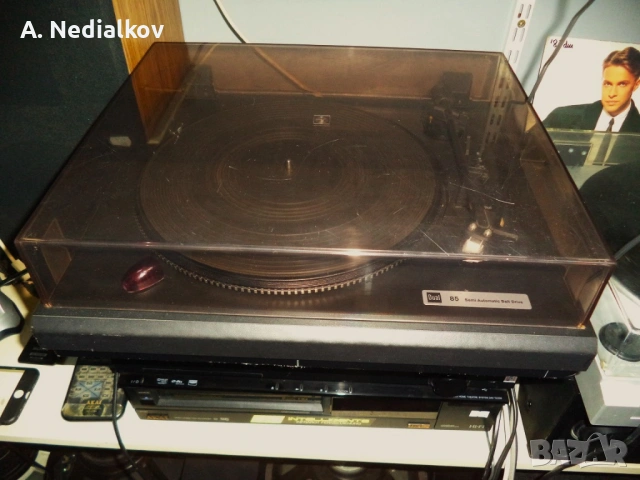 Dual 85 belt drive gramofon, снимка 7 - Грамофони - 53204899