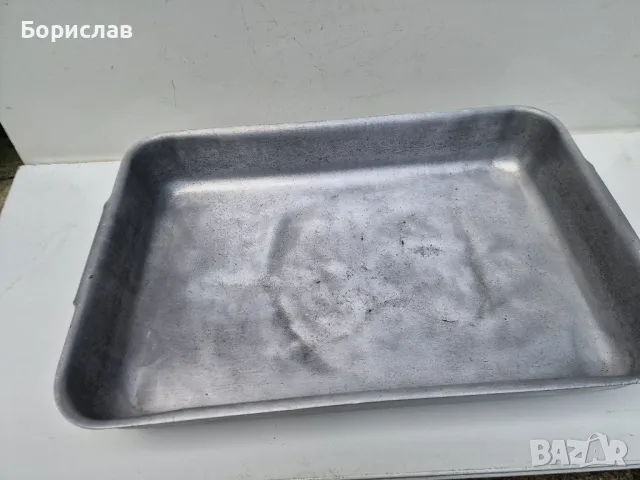 Алуминиева тава с неръждаеми дръжки, снимка 5 - Съдове за готвене - 49689818
