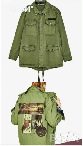 ZARA Дамско сако/ риза, снимка 2 - Сака - 54001466