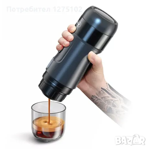 HiBREW H4A- преносима кафемашина 3 в 1, Съвместима с капсули Nespresso и Dolce Gusto, снимка 2 - Кафемашини - 49795932