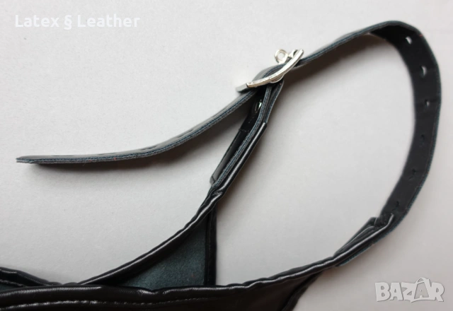 BDSM ново мъжко кожено бельо с регулация на размера, снимка 5 - Бельо - 53990942