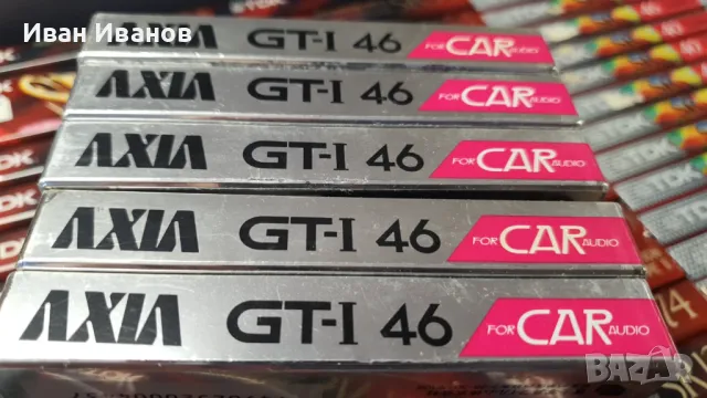 AXIA GT-I 46 аудиокасети японски изключително редки от 1985г., снимка 2 - Аудио касети - 50211628