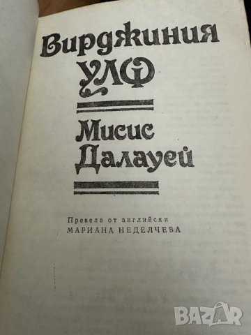 Вирджиния Улф -Мисис Далауей-Орландо-Смъртта на еднодневката, снимка 6 - Художествена литература - 52031793