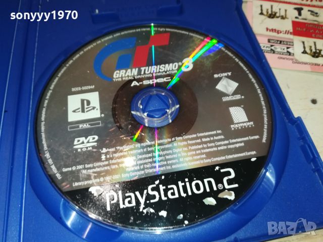 GRAN TURISMO 3 PS2 GAME 2607241126, снимка 4 - Игри за PlayStation - 46702185