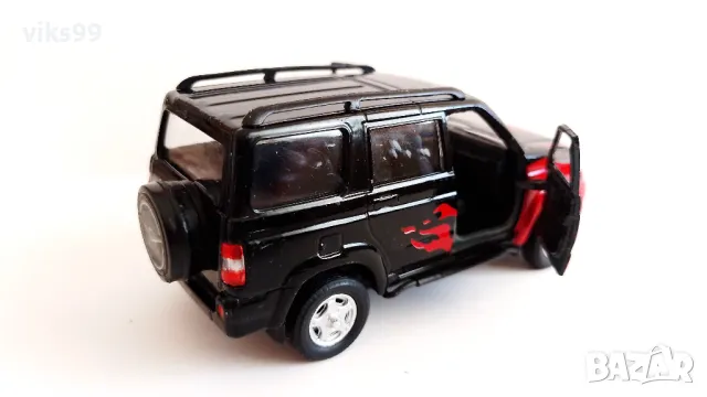 Autotime УАЗ Патриот (UAZ Patriot) 'Пламя' 1:43, снимка 4 - Колекции - 48739801