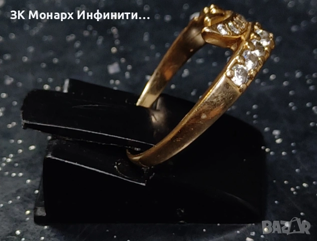 Златен пръстен /585/, снимка 2 - Пръстени - 53278172