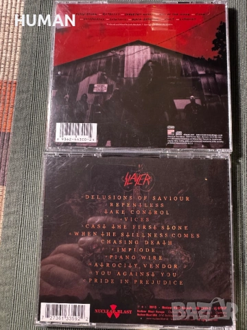 Pantera - Slayer - Five Finger DP - Slipknot - , снимка 12 - CD дискове - 53179729