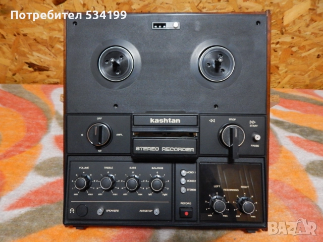 МАГНЕТОФОН  КАЩАН, снимка 1