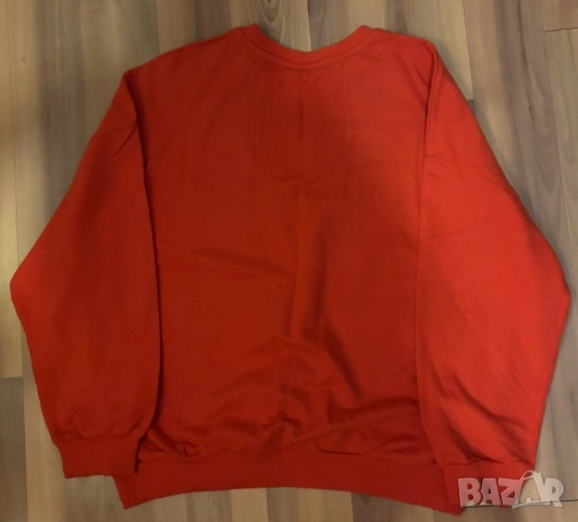 Червен суичър без качулка. С надпис. От LC WAIKIKI, снимка 3 - Детски анцузи и суичери - 52282720