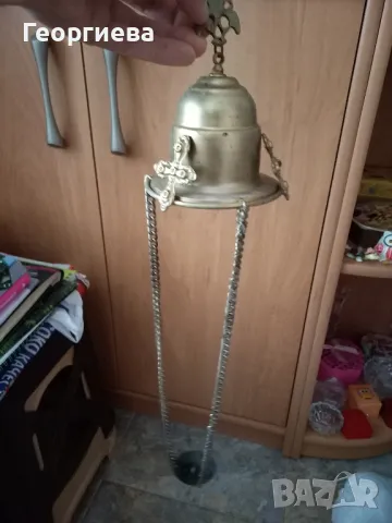 Бронзово кандило , снимка 5 - Антикварни и старинни предмети - 50318642