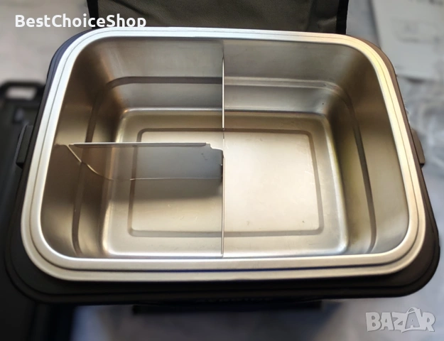 Смарт Електрическа кутия за храна 1.L, 60W, 8000 mAh - Lunch Box, снимка 6 - Аксесоари и консумативи - 53533444