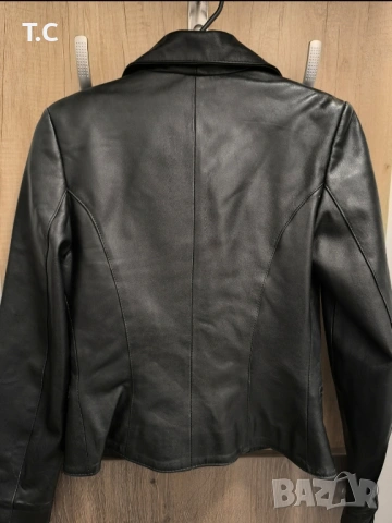 Дамско яке от естествена кожа, снимка 2 - Якета - 53043573