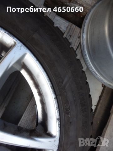 16 цолови алуминиеви джанти за Ауди,VW,Мерцедес - 2бр., снимка 11 - Гуми и джанти - 52544977