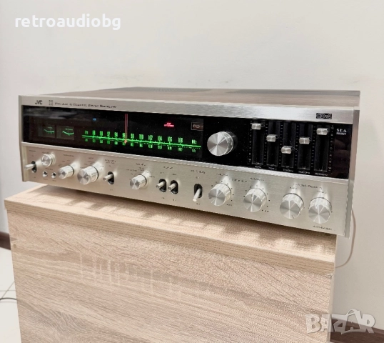 🔊Ретро масивен ресивър - усилвател с радио JVC 4VR-5436 - Made in Japan🔊