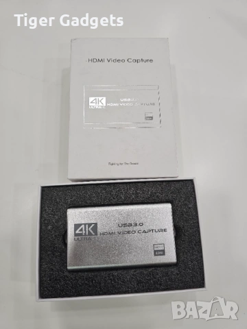 V316 4K HDMI Capture Card – USB 3.0 видео карта за запис и стрийминг (1080P), снимка 4 - Друга електроника - 53975969
