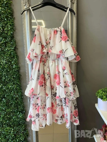 флорална рокля 