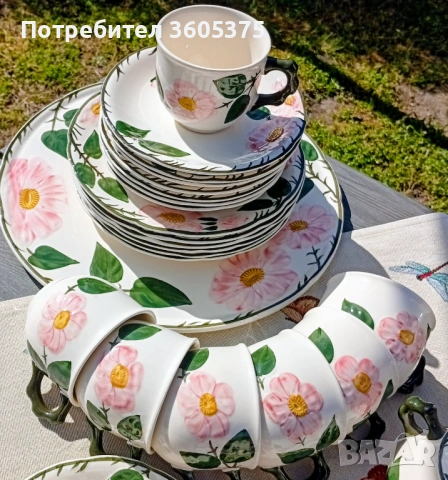 Порцелан от Villeroy &Bosh,"Wild Rose", снимка 2 - Други ценни предмети - 53895666