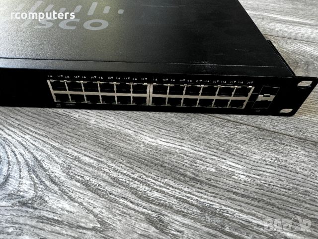 Суич CISCO SG110-24 24-Port Gigabit Switch, снимка 1 - Суичове - 46125490