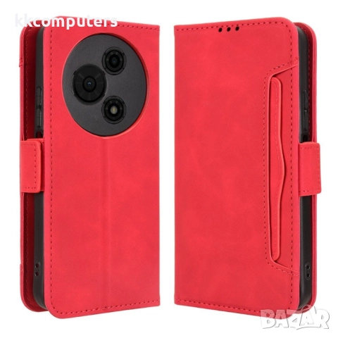 TCL 60 SE / TCL 605 4G Кожен калъф с портфейл + Протектор |5 цвята