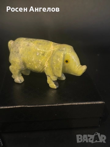 Нефритено Прасе , снимка 2 - Ръчно изработени сувенири - 52379167