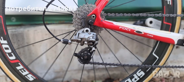 ПРОДАВАМ ШОСЕЙНО КАРБОНОВО КОЛЕЛО FOCUS, снимка 4 - Велосипеди - 54267805