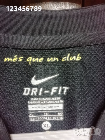 Barcelona Lionel Messi 2011/2012 оригинална тениска фланелка Меси Барселона екип черен , снимка 7 - Тениски - 52154917