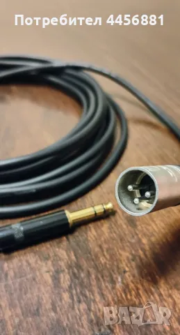 Cordial XLR Jack 5 метра кабел, снимка 2 - Други - 50068856