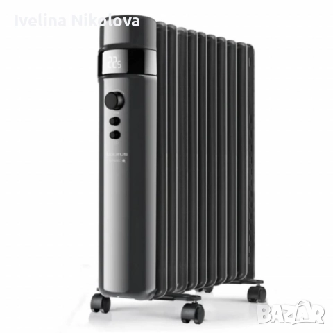 Маслен радиатор Taurus Agadir Malbork 1500W/2500W– мощно отопление с ECO режим, програмируем таймер , снимка 4 - Печки, фурни - 51506749