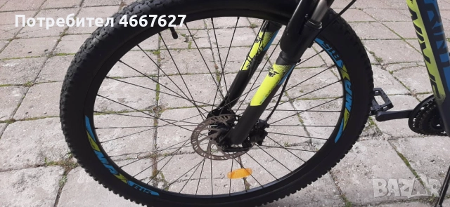 Продавам планински велосипед - Спринт Динамик в отлично състояние, снимка 8 - Велосипеди - 52639854