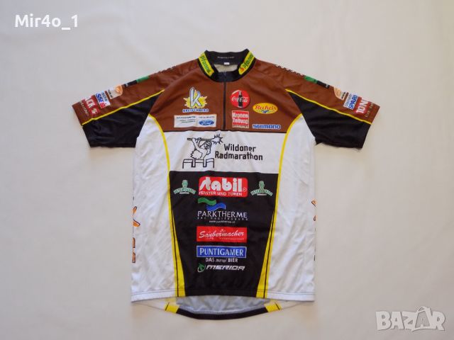 вело джърси shimano тениска горнище шосейно колоездене мъжко оригинал XL, снимка 1 - Спортни дрехи, екипи - 46217697