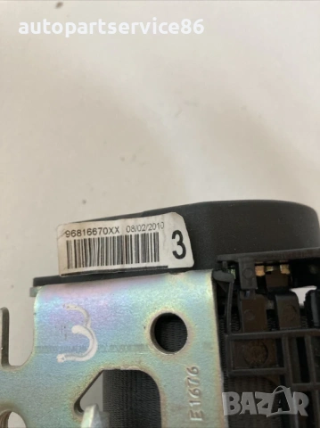 Заден ляв колан за седалка страничен за Peugeot 308 2.0 HDI (2009) 96816670XX, снимка 2 - Части - 53634117