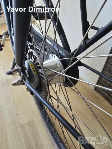 Eлектрически велосипед Cortina Dutch Style EU4 T 28, снимка 14 - Велосипеди - 52428674