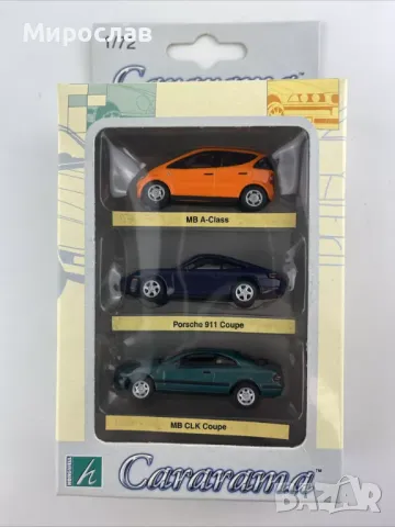 1:72 HONGWELL MERCEDES BENZ PORSCHE ИГРАЧКА КОЛИЧКА МОДЕЛ, снимка 1 - Колекции - 48214202