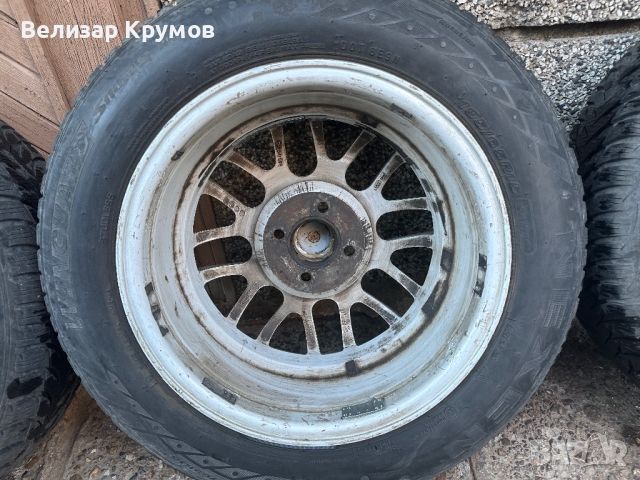 Алуминиеви джанти 15 цола 4x100, снимка 11 - Гуми и джанти - 46624767