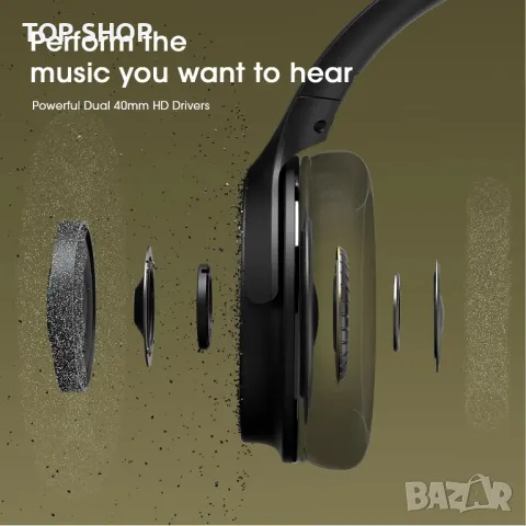 DOQAUS Life 5 Bluetooth слушалки, снимка 7 - Слушалки и портативни колонки - 49249837