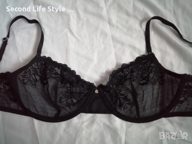 60H черен дантелен сутиен марка Change Lingerie (колекция Intimate)