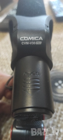 Микрофон Comica CVM-V30 PRO Shotgun, черен, снимка 3 - Чанти, стативи, аксесоари - 53518295