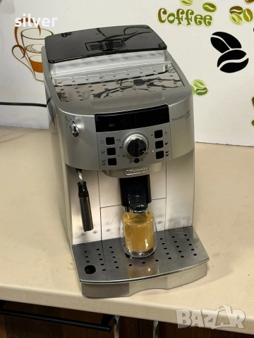 Кафемашина кафе автомат delonghi magnifica S с гаранция, снимка 4 - Кафемашини - 53265702