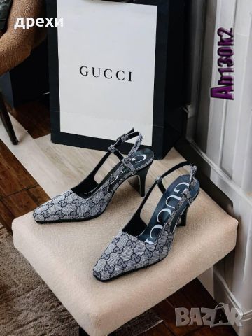 Gucci дамски обувки на ток, снимка 1 - Дамски обувки на ток - 45808129