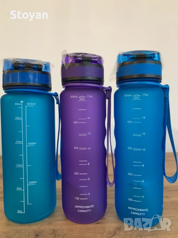 Шише 0.5-2л / Бутилка  / Торби 5л - туби за вода / BPA free / Канген, снимка 6 - Други спортове - 53453706