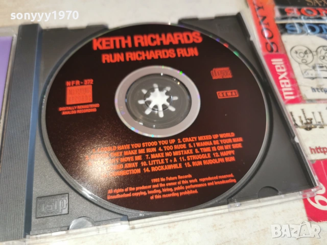 KEITH RICHARDS CD-ВНОС GERMANY 0603261700H2E6R, снимка 13 - CD дискове - 53737082