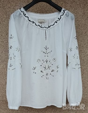 Дамска кенарена къса риза за народна носия., снимка 3 - Тениски - 45572889