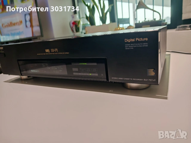 Sony SLV 757, снимка 3 - Плейъри, домашно кино, прожектори - 53720251