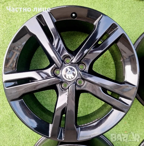 Продавам 4бр 19-ки за Шкода Супърб, Кодиак,Еняк,Карок, снимка 2 - Гуми и джанти - 50580758