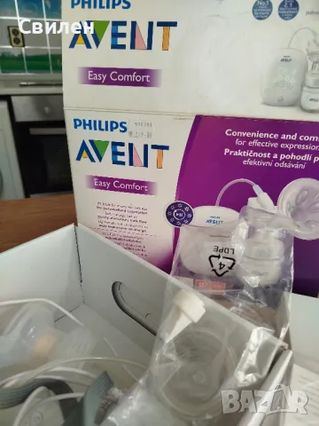 Philips Avent easy comfort електрическа помпа за кърма , снимка 4 - Помпи за кърма - 47621513