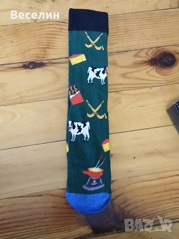 Шарени чорапи , снимка 5 - Дамски чорапи - 53514651