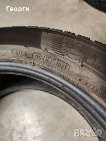 2бр.зимни гуми 215/55/17 Michelin, снимка 5 - Гуми и джанти - 52409419