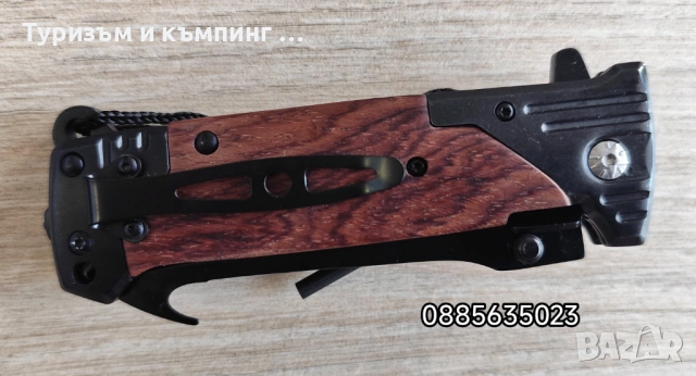 Сгъваем нож магнезиева запалка, снимка 7 - Ножове - 53035845