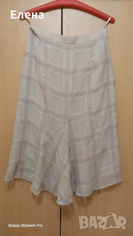 Пола Intrend Max Mara.100% коприна. размер S., снимка 10 - Поли - 50488421